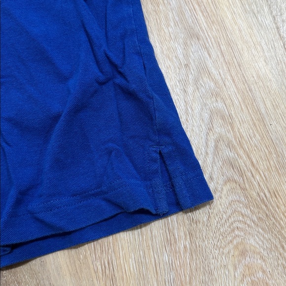 Place Royal Blue Polo with Cream Buttons - Picture 5 of 6